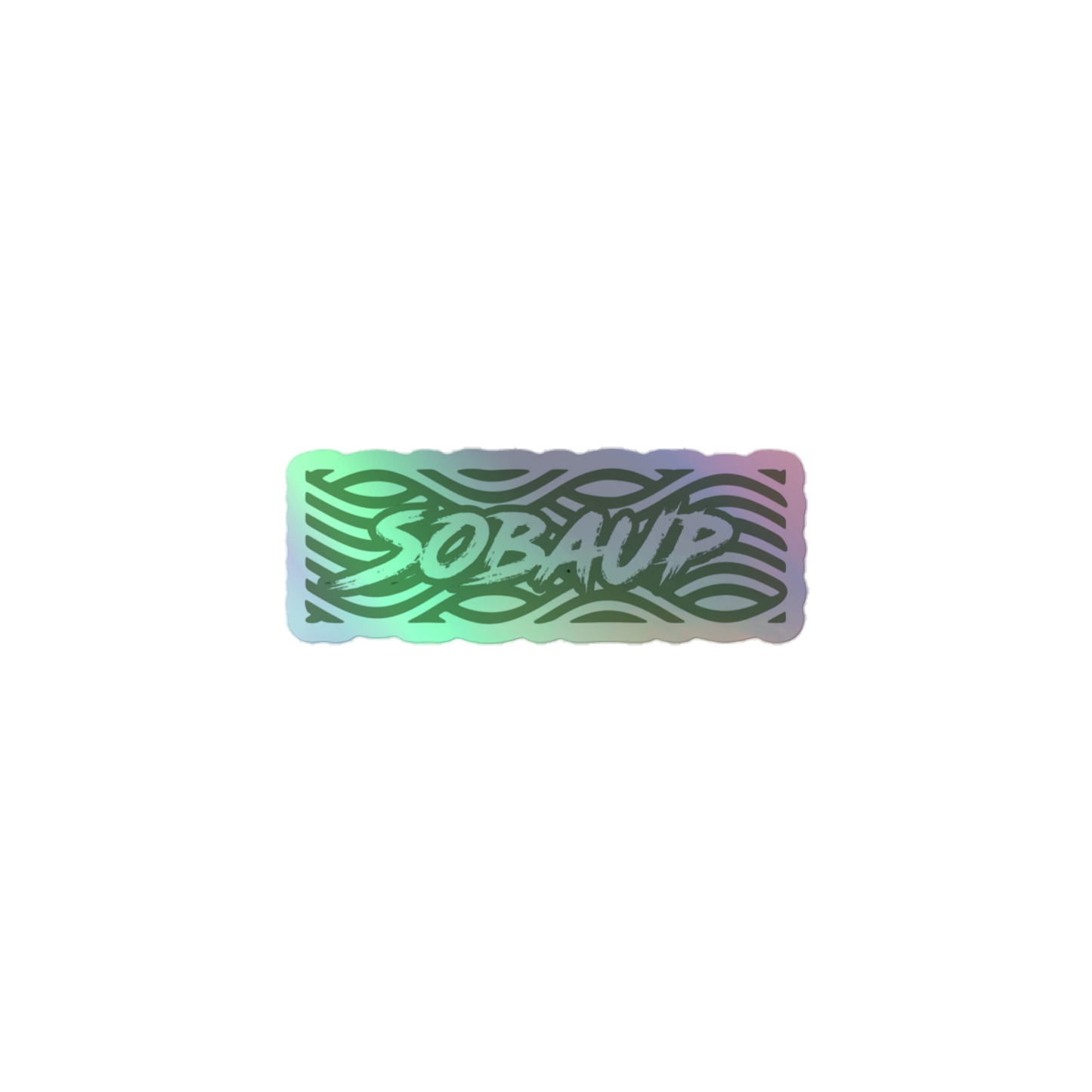 SobaUp Original Style Holographic stickers