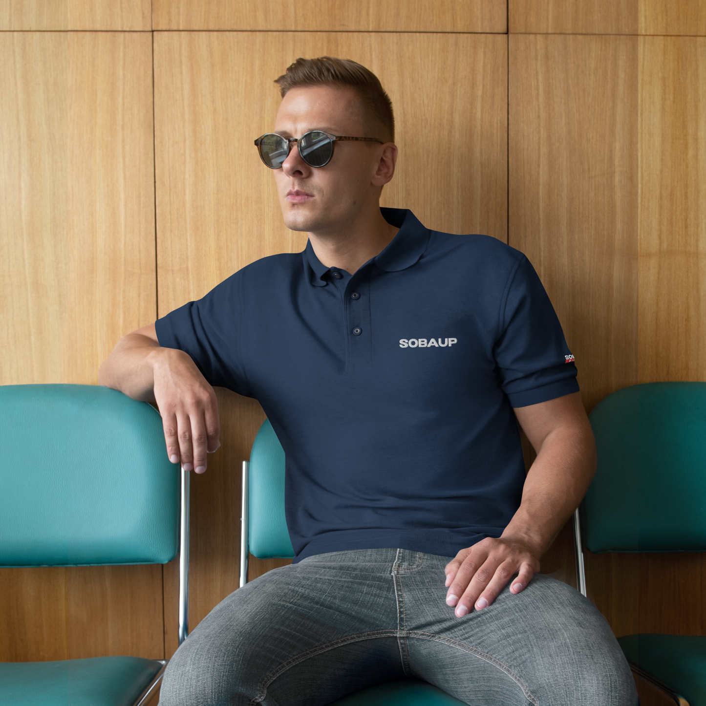 Sobaup Men's Premium Polo